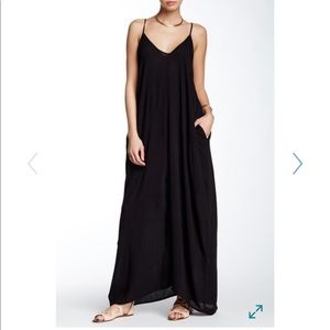 Black Guaze Maxi Dress - New, never worn